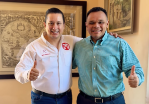 Rafael Echazarreta consolida visión política tras encuentro estratégico con Rolando Zapata Bello en el PRI